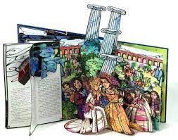 Beauty and the Beast: Pop-Up Book พร้อมส่ง RARE item Collectible pop up Hardback English By Robert Sabuda 9781847386328