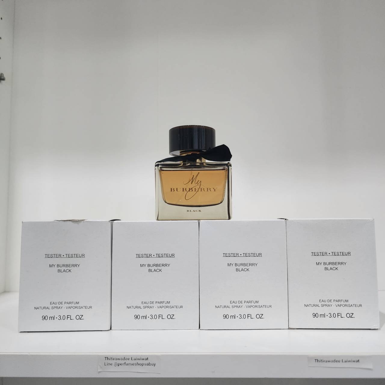 น้ำหอมแท้ BURBERRY MY BURBERRY BLACK PARFUM 90ML Tester