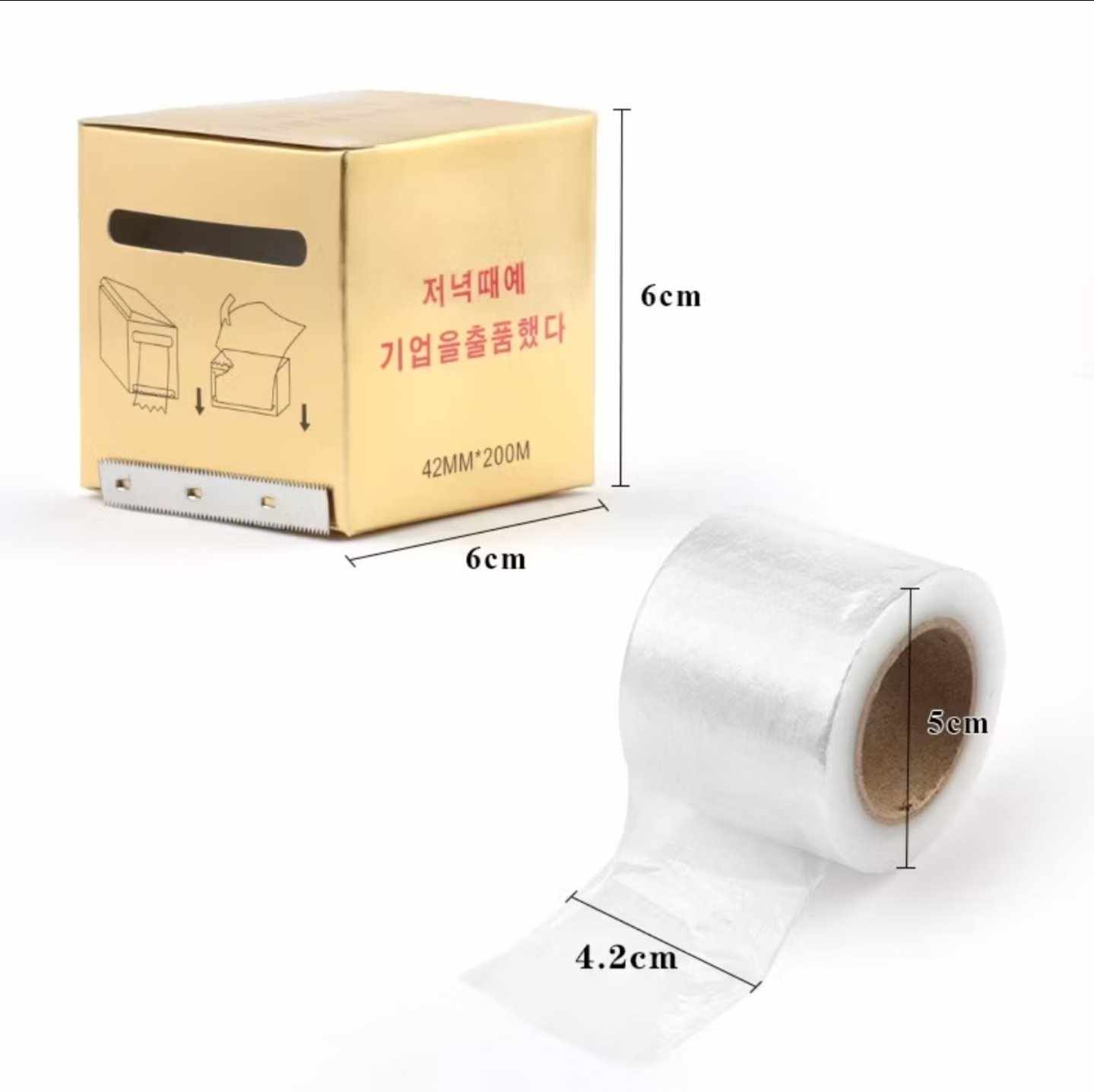 แรปพลาสติกใส แผ่นฟิล์มใส สำหรับงานสัก สักคิ้ว แรปคิ้ว แรปลิฟติ้งขนตา