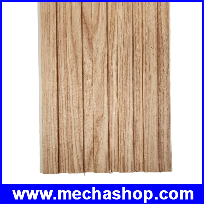 Great Wall Board ไม้เทียม ผนังไม้เทียมตกแต่งบ้าน ตกแต่งผนัง RF-061 Size: 150x2900mm 9mm Raw Material: Virgin