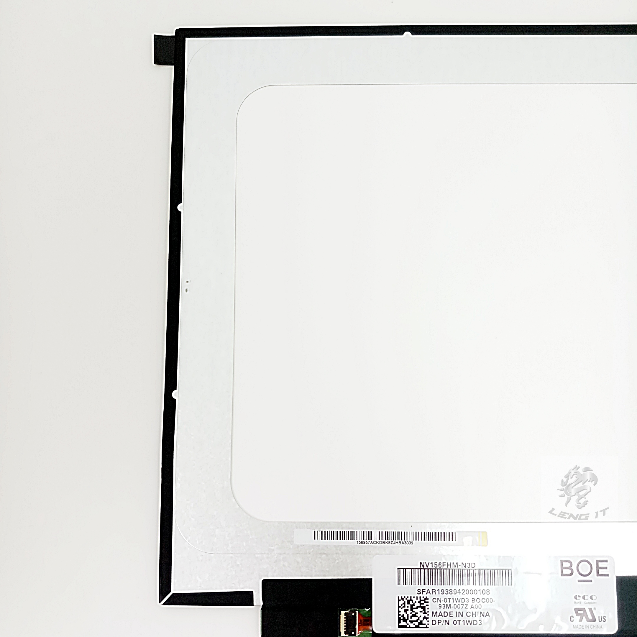 LED Panel จอโน๊ตบุ๊ค ขนาด 15.6 นิ้ว SLIM 30 PIN FULL HD IPS ไม่มีขอบ + ไม่มีหู (35 CM)