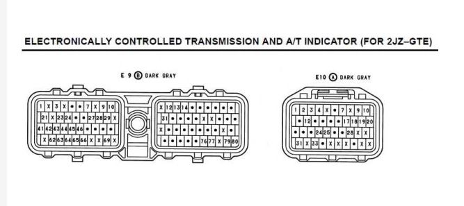 CD WIRING DIAGRAM เครื่องยนต์ 2JZ-GTE, 2JZ-GE SUPRA