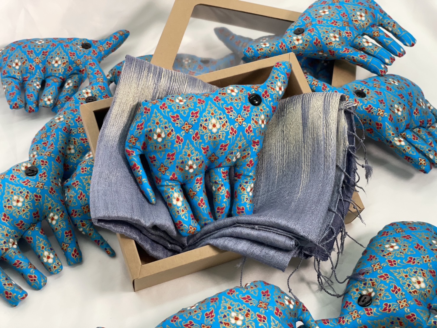 สั่งผลิตตุ๊กตาช้าง (ไม่รวมผ้า) ขนาด 17x11ซม. จำนวน 30 ตัว รหัส RNB-ST