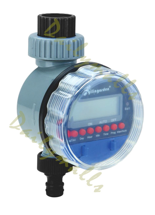 เครื่องตั้งเวลารดน้ำอัตโนมัติ บอลวาล์ว แบบดิจิตอล (Water Timer Controller)