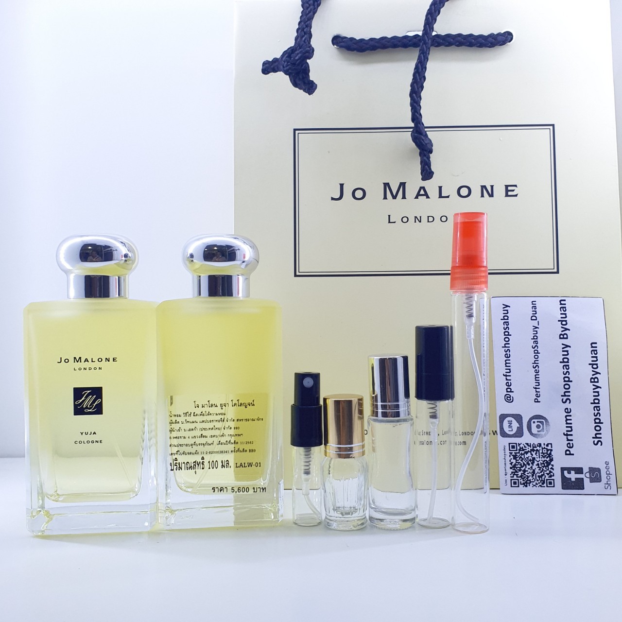 น้ำหอมแท้แบ่งขาย Jo Malone Yuja Limited Edition 💕Travel Size #แบบทดลอง