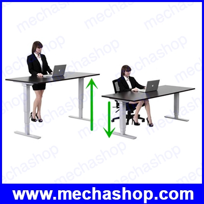 โต๊ะทำงานไฟฟ้า โต๊ะทำงานปรับระดับด้วยไฟฟ้า Standing up desk office desk 110V 220V input เฉพาะโครงสร้างและระบบควบคุมไฟฟ้า ไม่รวม Table top (สินค้า Pre-Order)