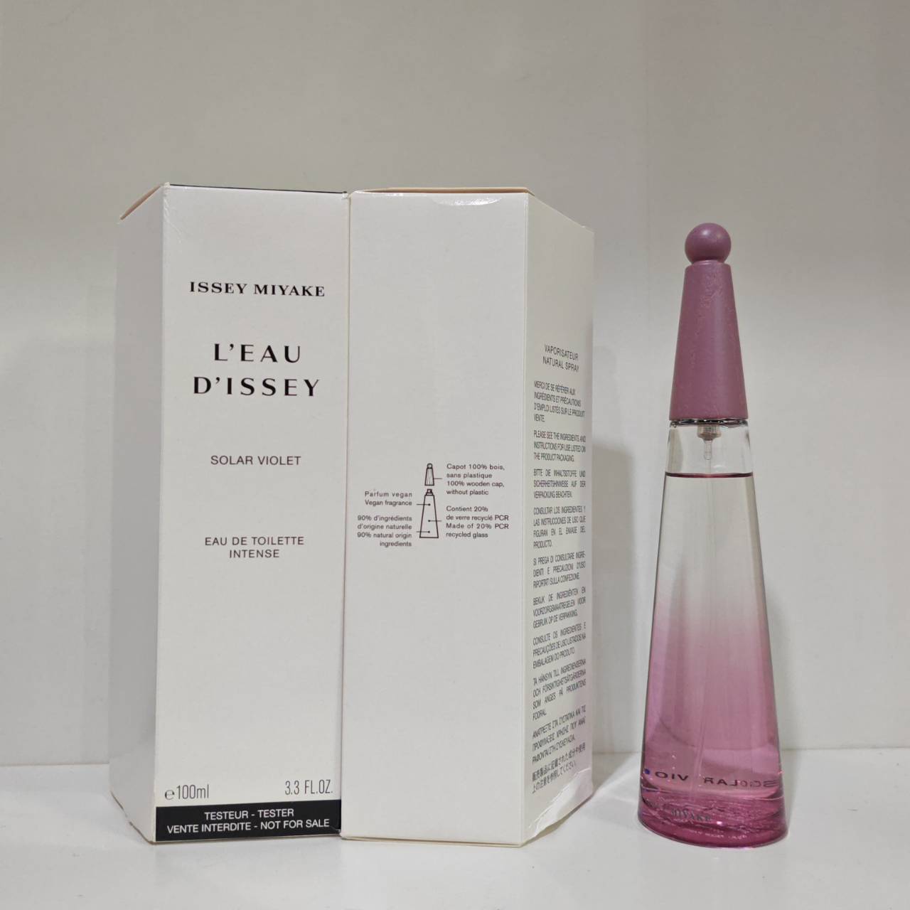 น้ำหอมแท้ Issey Miyake L'Eau d'Issey Solar Violet Eau de Toilette Intense 100ml กล่องเทสเตอร์