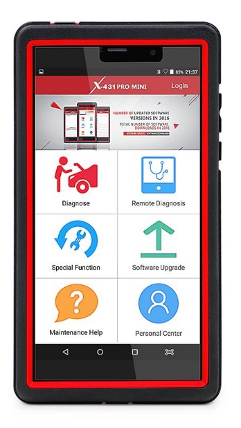 X431 PRO MINI เครื่องวิเคราะห์บลูทูธที่มีประสิทธิภาพมากกว่า Diagun Update ออนไลน์ mini x431 Pro - INTL
