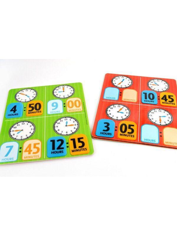 Zingo Time-telling เกมบิงโกสอนเวลา เกมการเรียนรู้เกี่ยวกับเวลา สามารถเรียนรู้จักและเข้าใจการดูเวลาจากการเล่นด้วยเกมนี้ ส่งฟรี