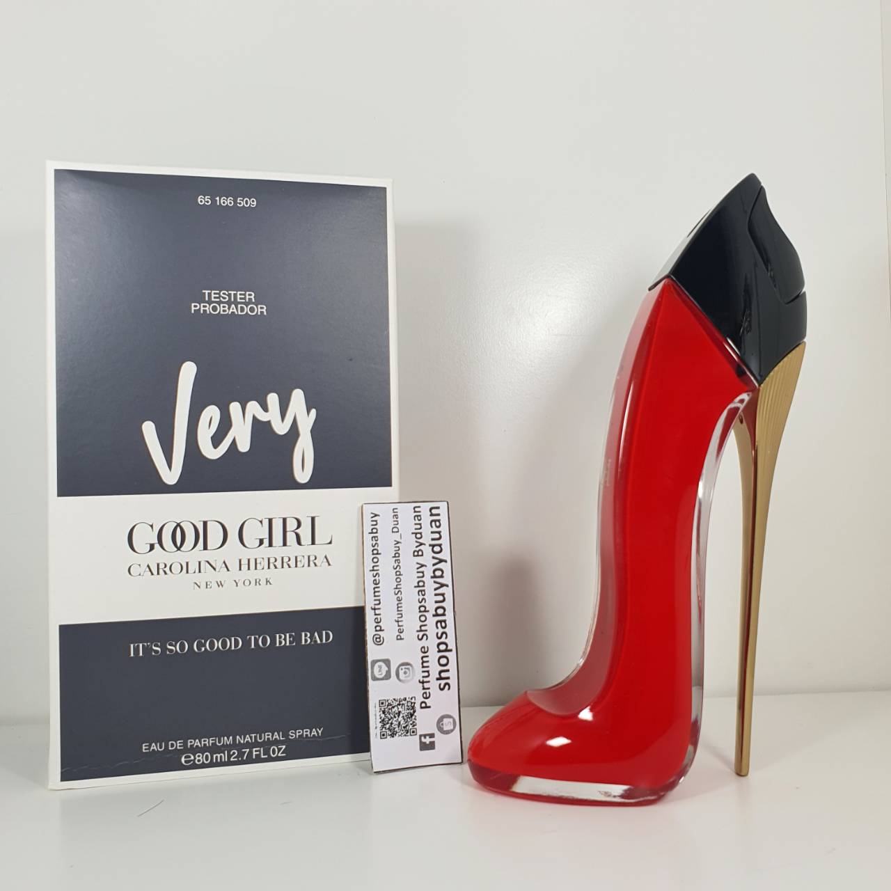 น้ำหอมแท้ Carolina Herrera Very Good Girl EDP 80ml กล่องเทสตอร์