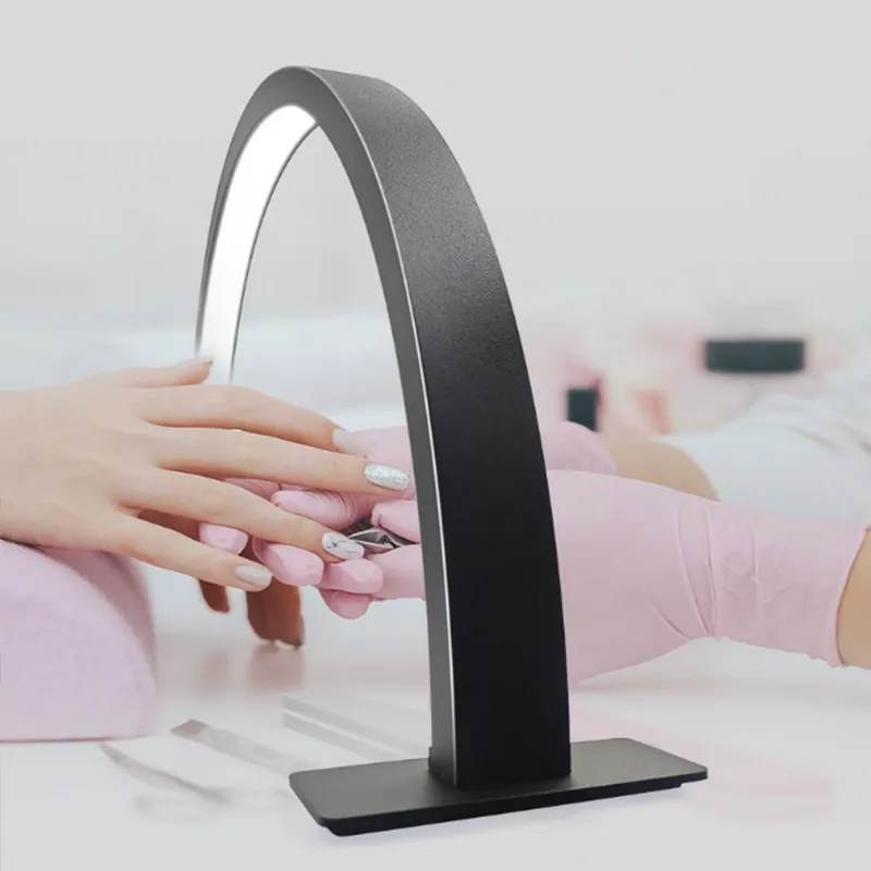 โคมไฟเสริมสวยแบบโค้ง โคมไฟตั้งโต๊ะ โคมไฟทำเล็บ ต่อขนตา 48w