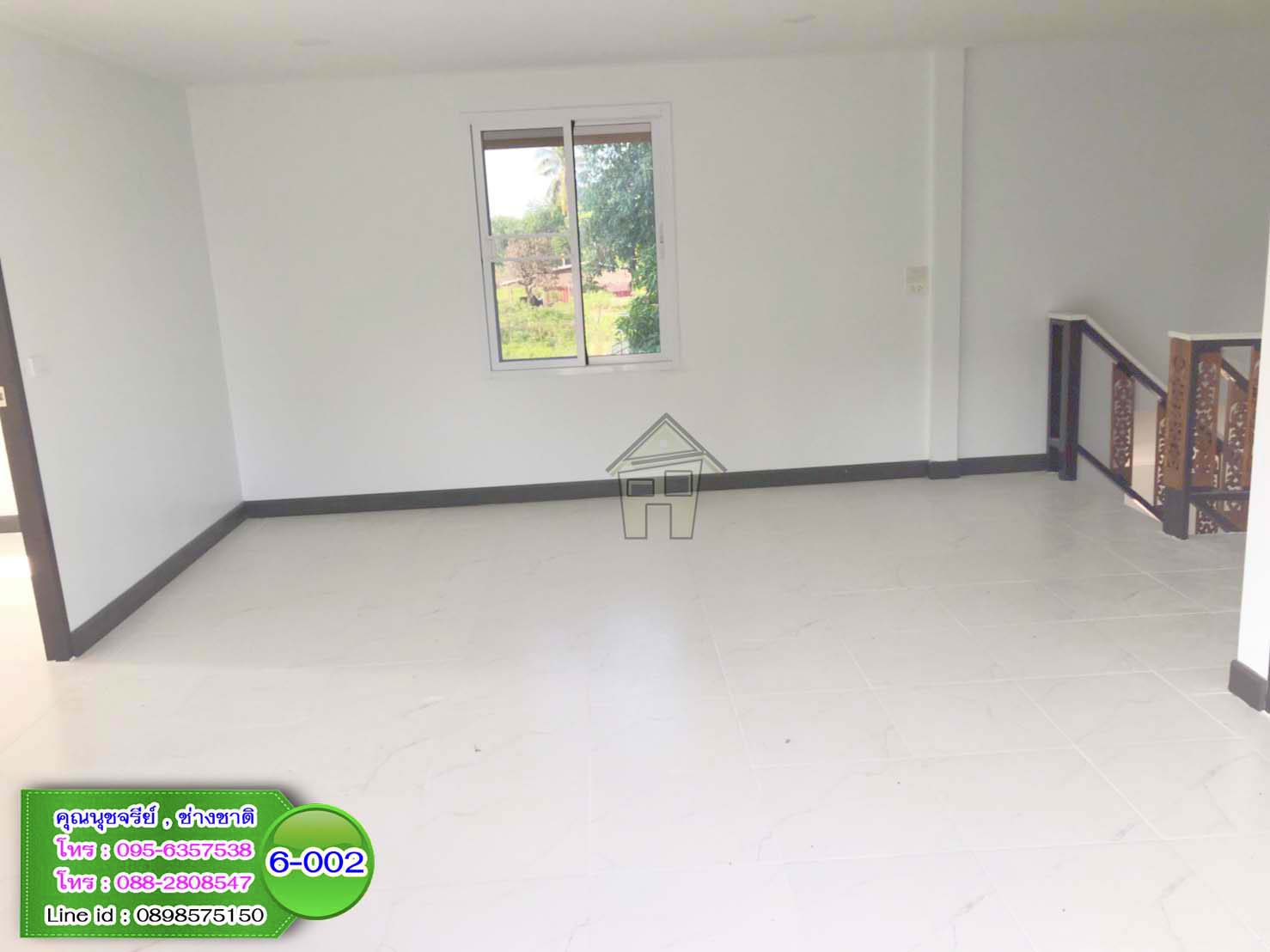 6-002 บ้านน็อคดาวน์ - บ้านหลังใหญ่ - ทรงจั่วมุกซ้อน