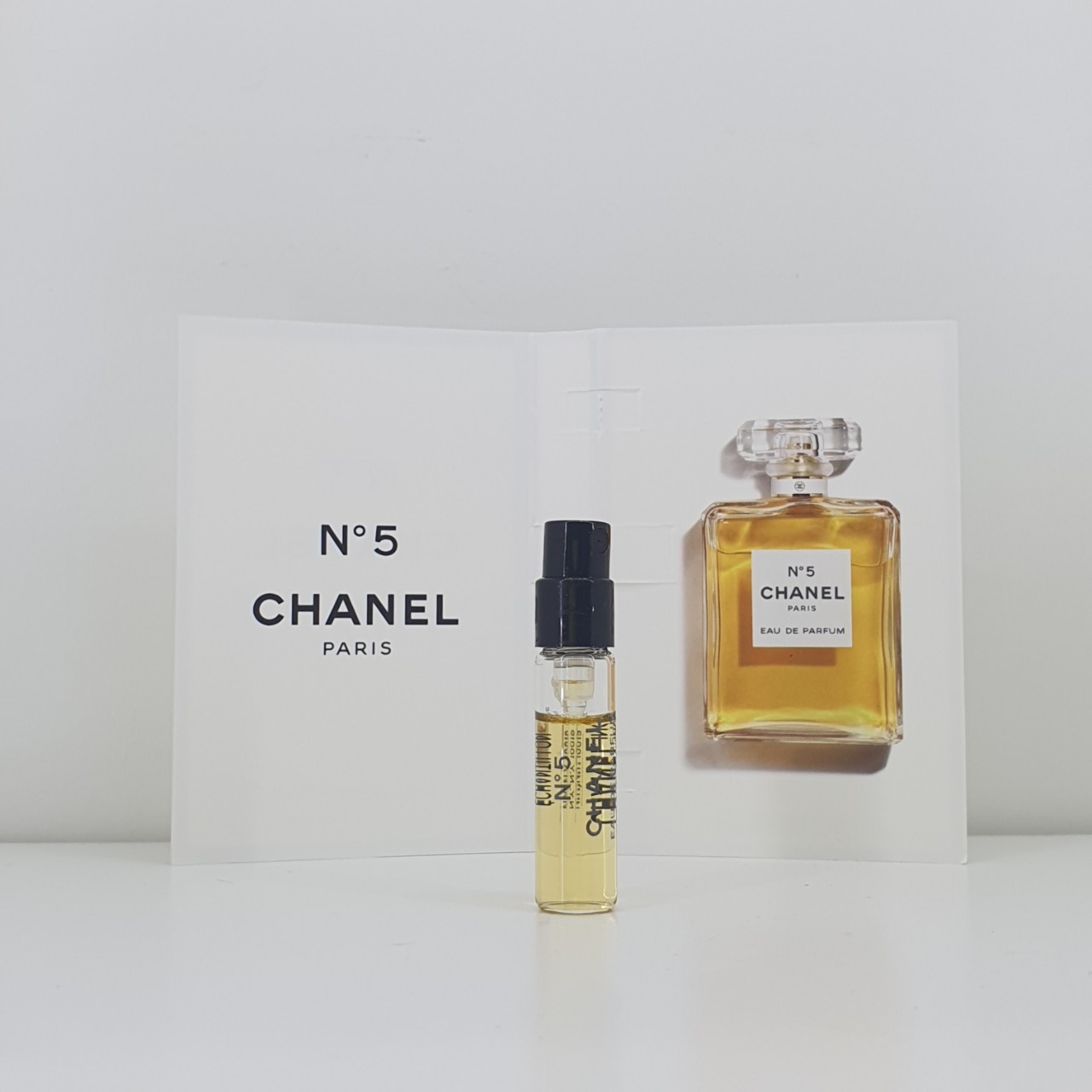 น้ำหอมไวออลหลอดทดลอง Chanel No 5 for Women EDP vial ขนาด 1.5ml Spray Sample Vial ขนาดทดลองแบบ VIAL