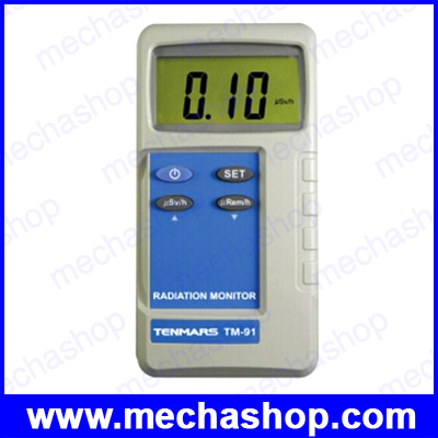 เครื่องวัดรังสีแกรมม่า อุปกรณ์วัดปริมาณกำมันตรังสี Dosimeter Gamma Nuclear 0.50 ~ 19.99 USV/h Tenmars TM-91 (สินค้า Pre-Order)