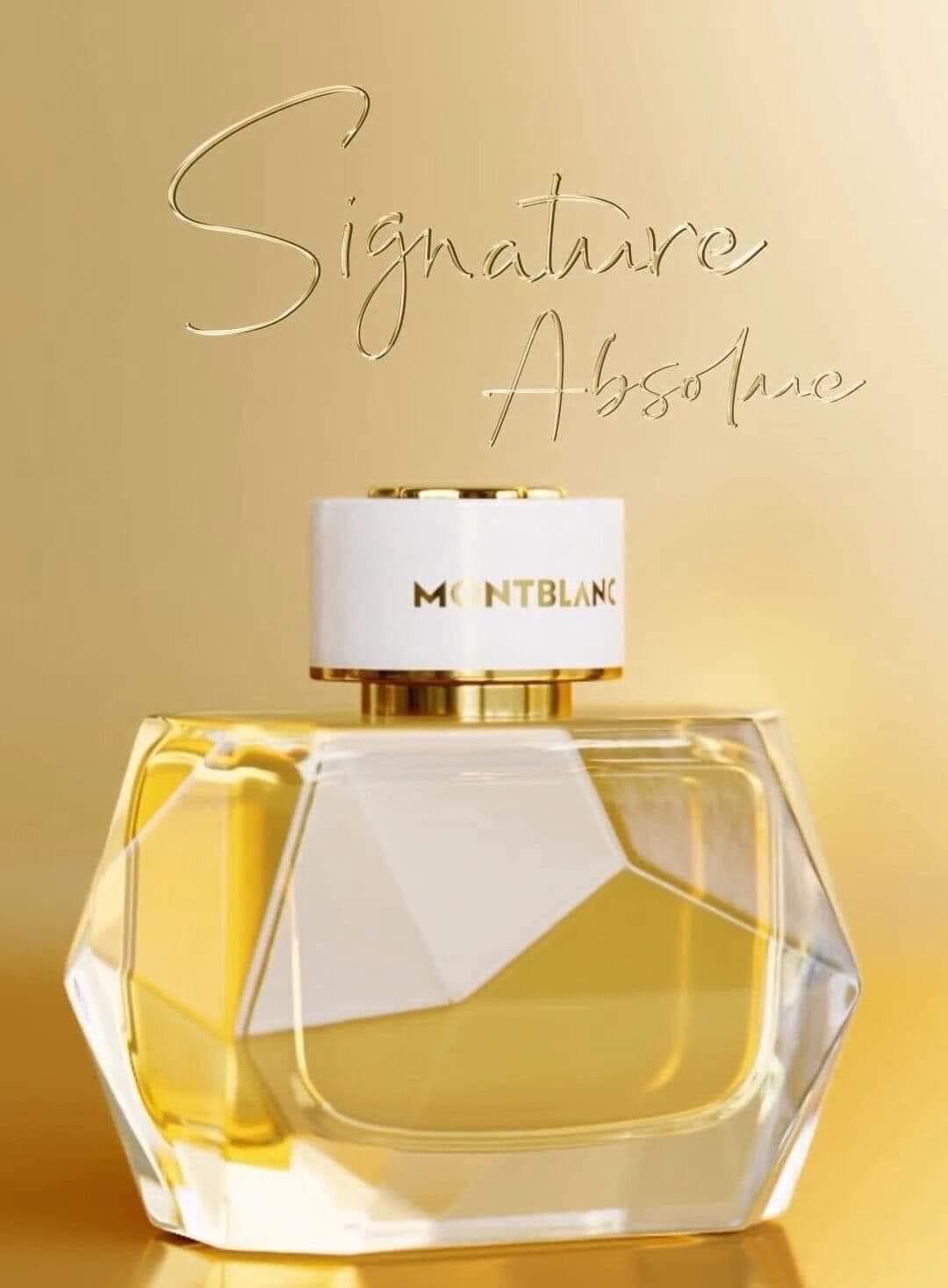 น้ำหอมแท้ MontBlanc Signature Absolue Eau de Parfum 90ml กล่องซีล