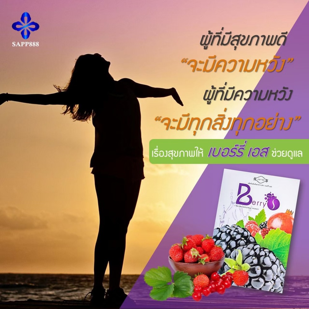 เบอร์รี่ เอส Berry S ล้างสารพิษ สารตกค้าง ในเลือด