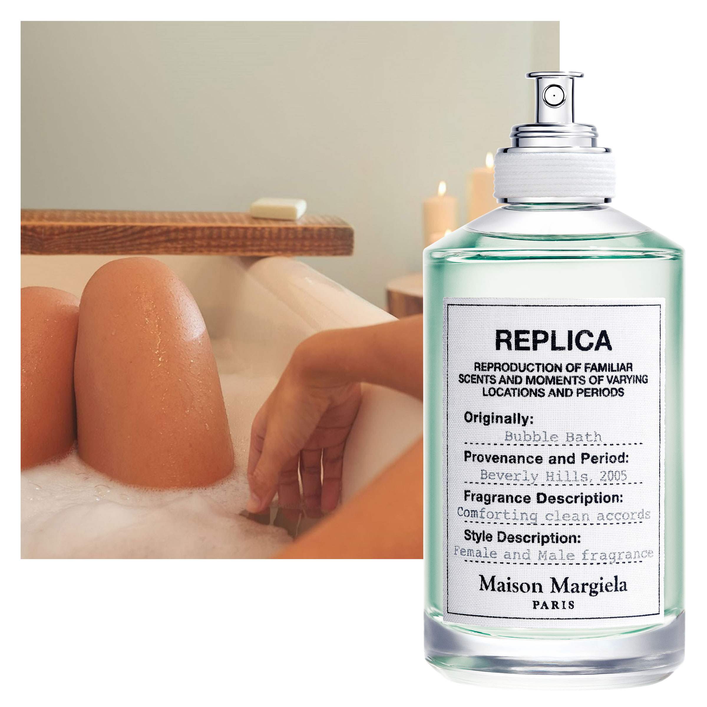น้ำหอมแท้แบ่งขาย Maison Margiela Replica Bubble Bath EDT 💕Travel Size แบบทดลอง