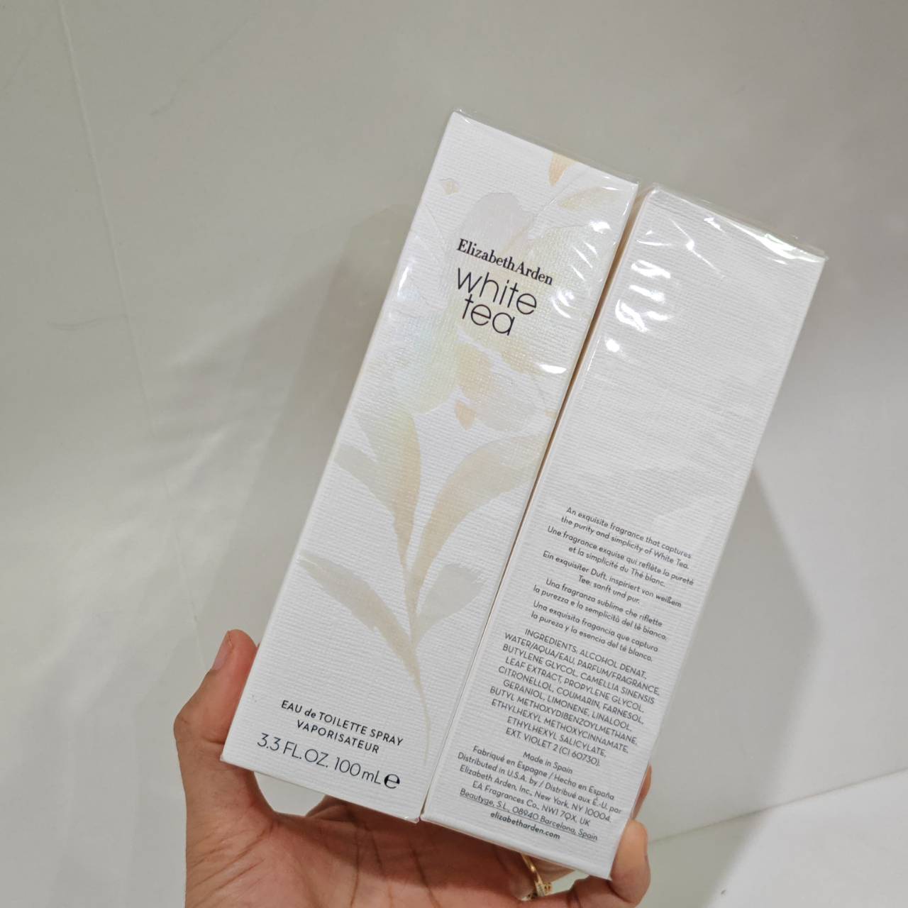 น้ำหอมแท้ Elizabeth Arden White Tea Eau de Toilette 100ml กล่องซีล