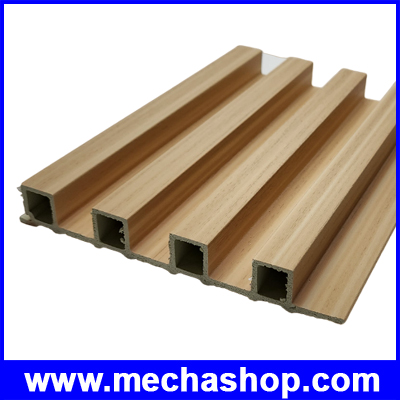 Great Wall Board ไม้เทียม ผนังไม้เทียมตกแต่งบ้าน ตกแต่งผนัง Size: 160x2900mm 24mm Raw Material: Virgin