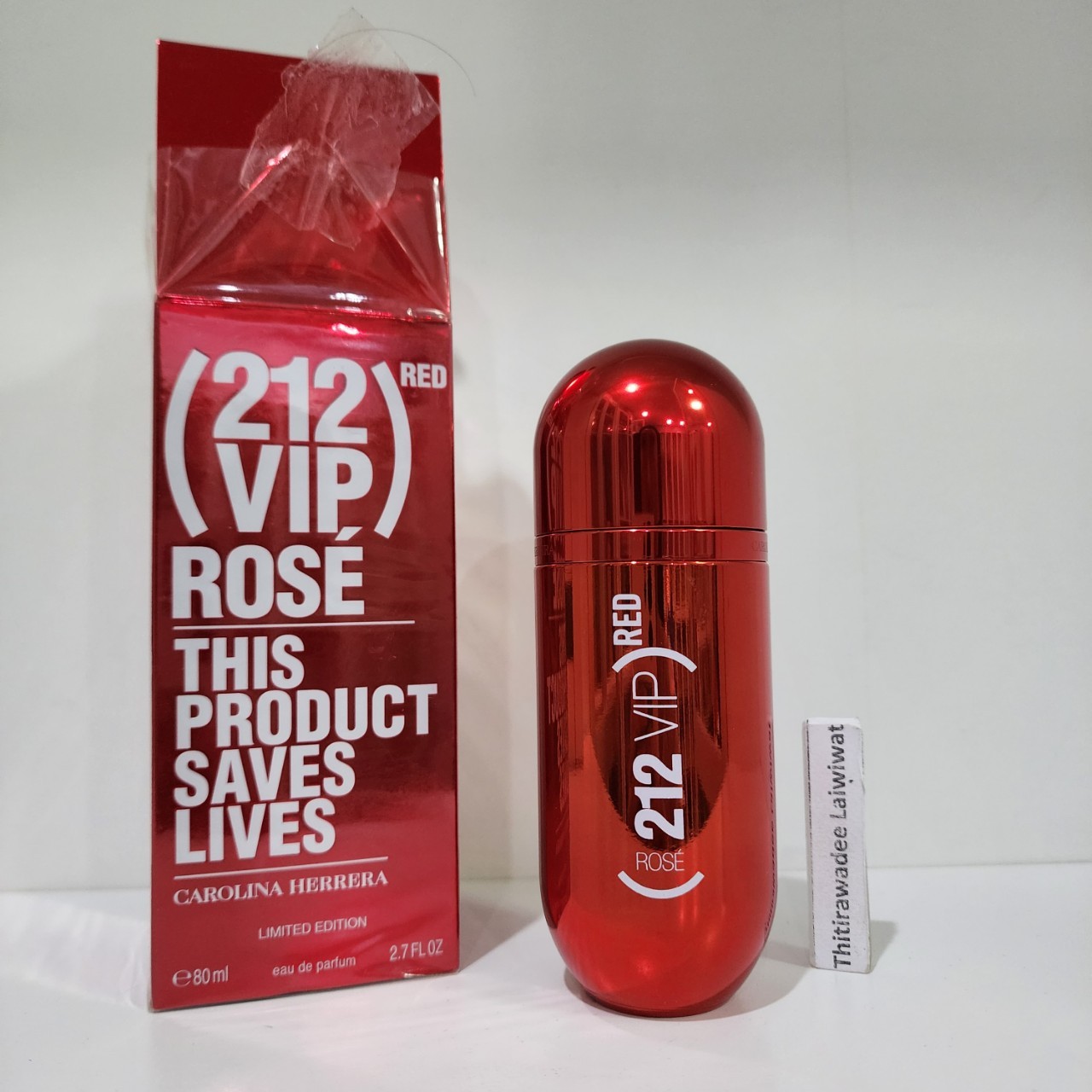 น้ำหอมแท้แบ่งขาย Carolina Herrera 212 VIP Rose Limited Edition (Red Box) EDP 💕Travel Size แบบทดลอง