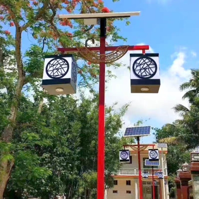 ไฟสวนคู่กลางแจ้ง Communityสูง4เมตร