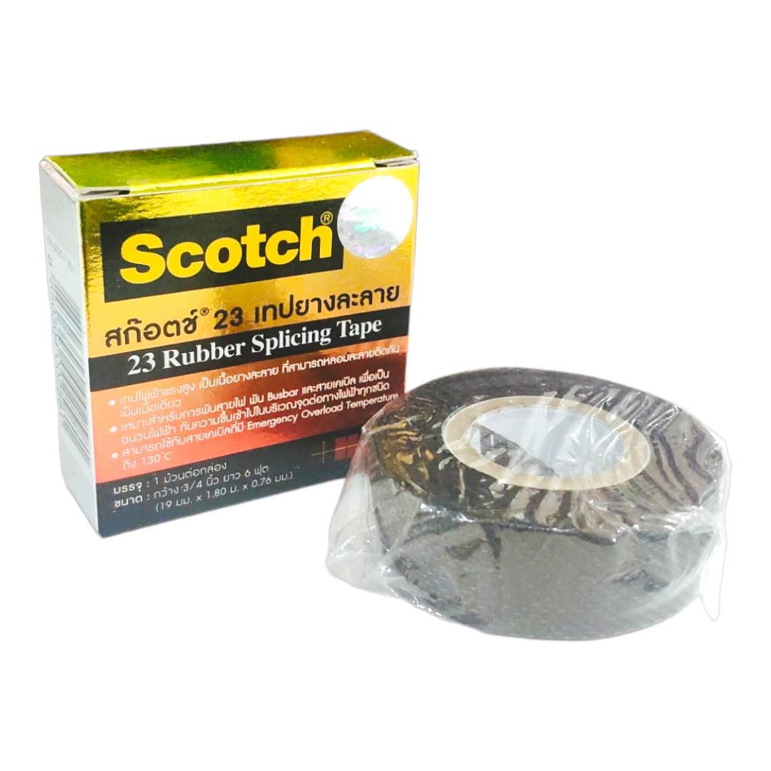 สก๊อตซ์23 เทปยางละลาย 23 Rubber Splicing Tape