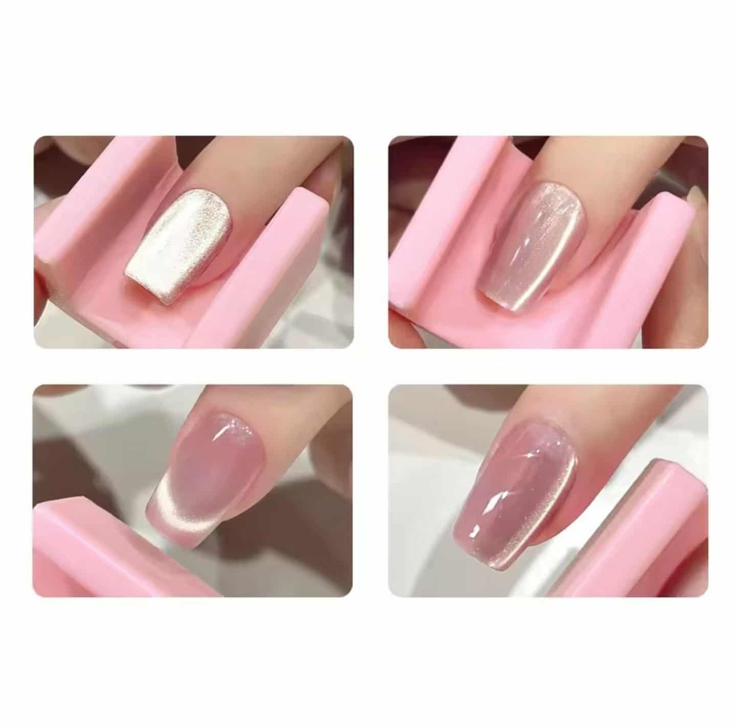 ที่วางนิ้วทำเล็บแม่เหล็ก 5D ช่วยจัดรูปเล็บ ทำลาย Cat Eye เจลแม่เหล็ก5D ไม่สั่น ทำง่ายขึ้น