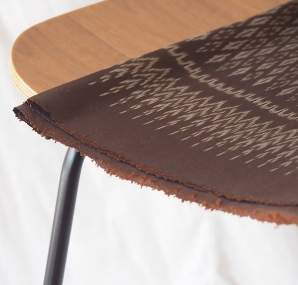 ซิ่น ผ้าไหมมัดหมี่ ไหมแท้ สีน้ำตาล เลือกตามขนาด รหัส CISP-CT-103153