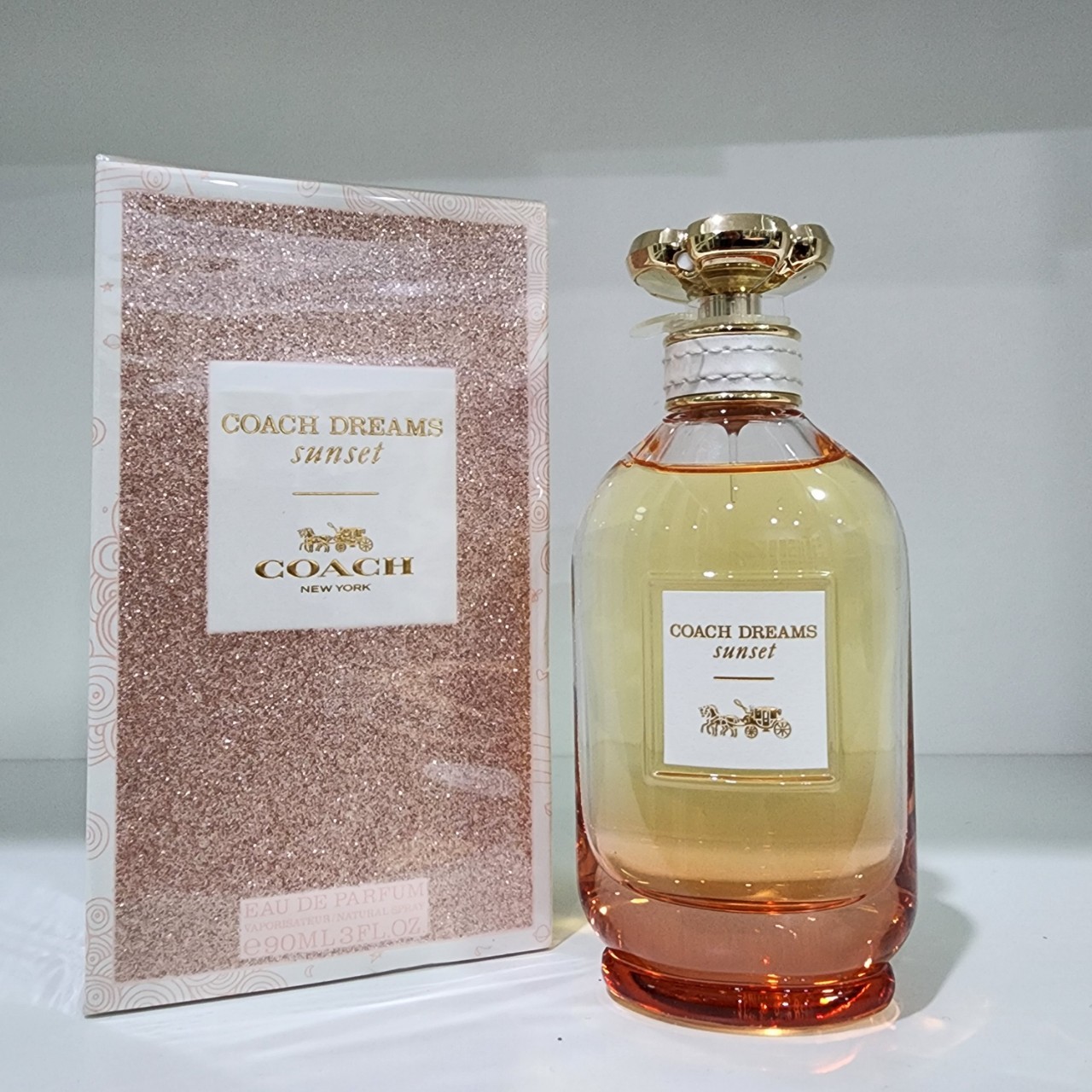 น้ำหอมแท้ Coach Dreams Sunset Eau De Parfum 90ml กล่องจริงแกะซีลแล้ว