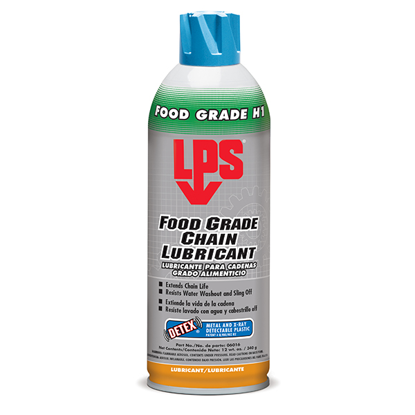 LPS Food Grade Chain Lubricant สเปรย์หล่อลื่นโซ่ฟู้ดเกรด (ชนิดฟิล์มเปียก) สเปรย์หล่อลื่นอเนกประสงค์