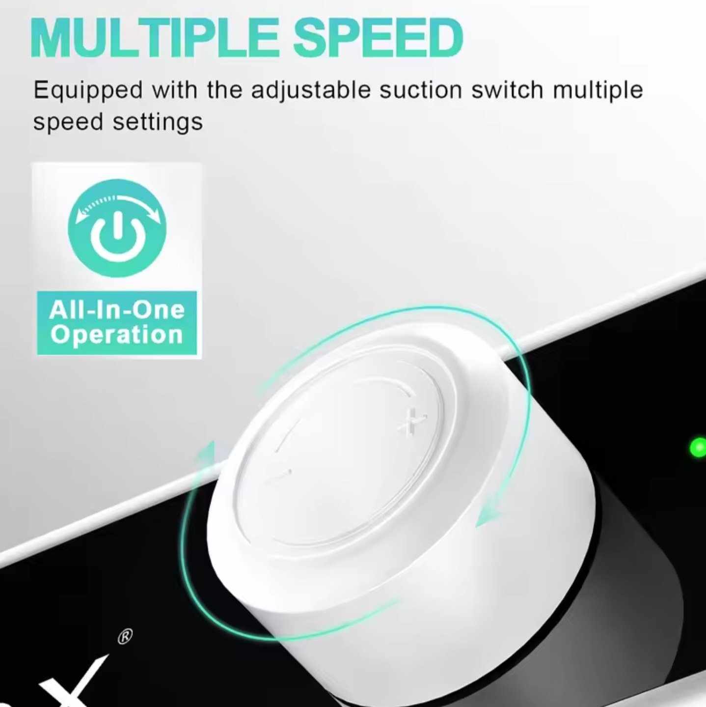 เครื่องดูดฝุ่นเล็บ L ́UGX LG622 มีแบตในตัว ของแท้100%