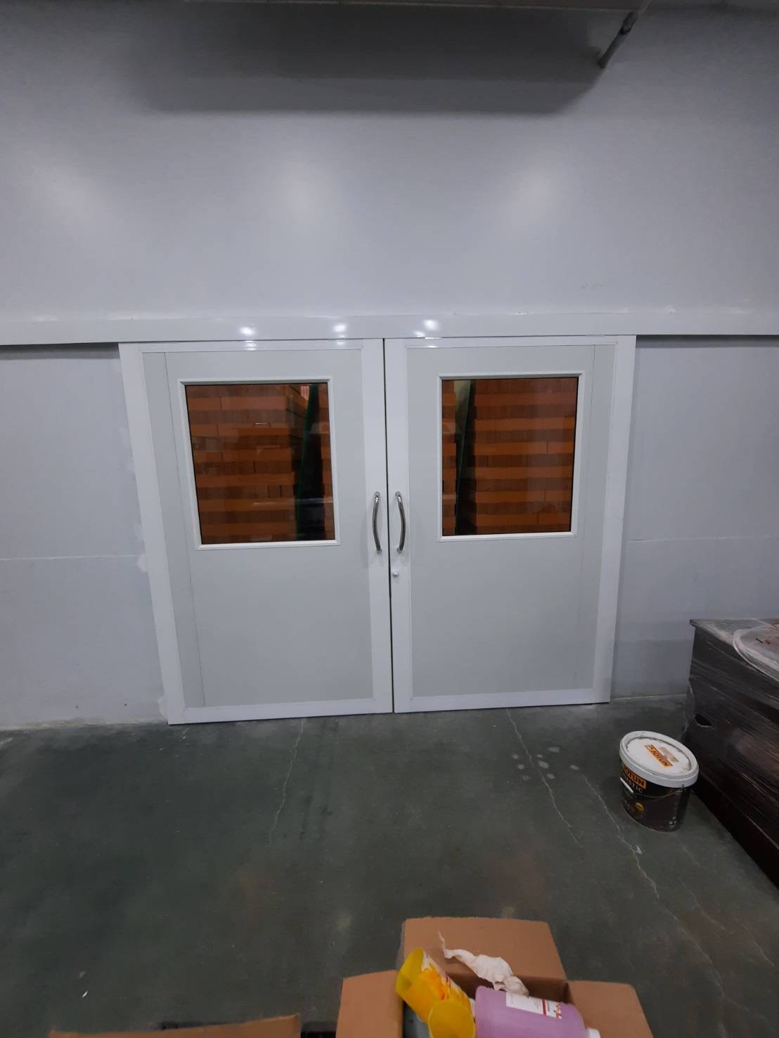 งานกั้นห้องในโกดัง กั้นห้องในโรงงาน ขนาด6.00x10.00 เมตร สมุทรสาคร