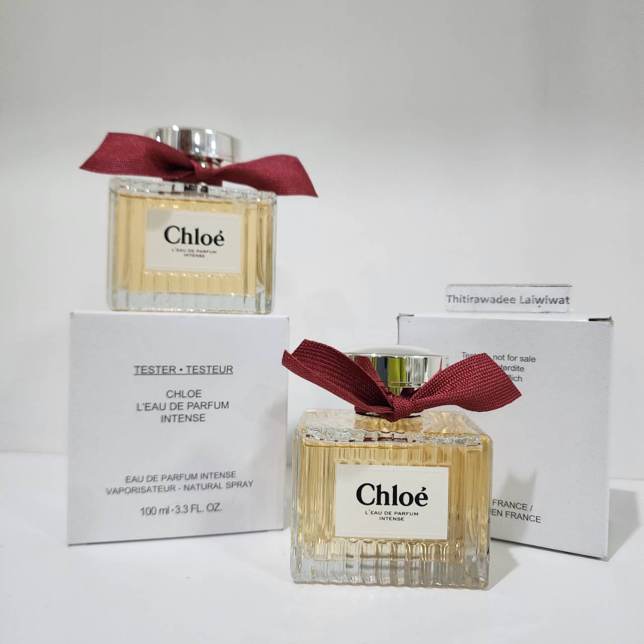 น้ำหอมแท้ Chloe L'Eau de Parfum Intense (2024)for women and men 100ml กล่องเทสเตอร์