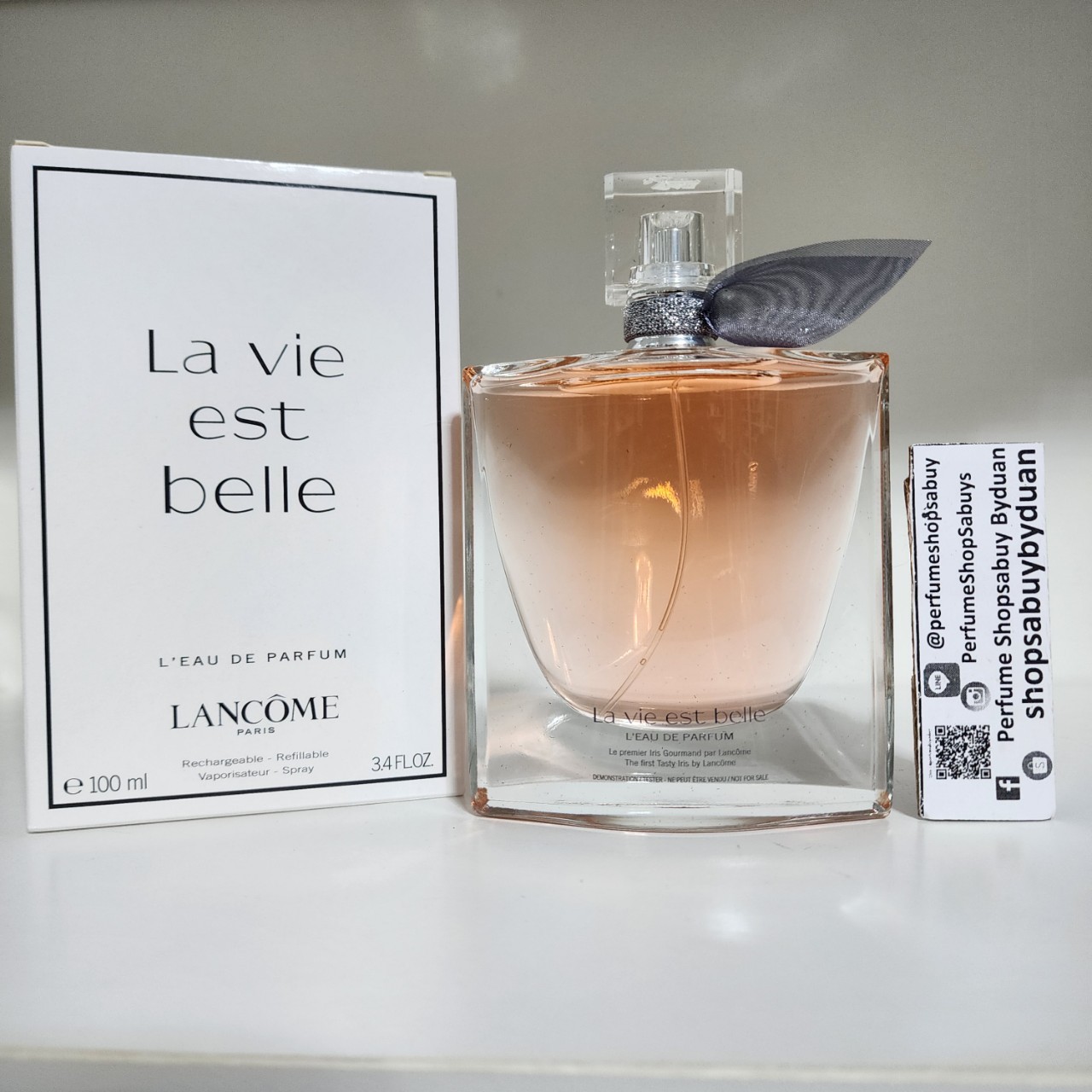 น้ำหอมแท้ Lancome La Vie Est Belle L'Eau De Parfum 100ml กล่องเทสเตอร์
