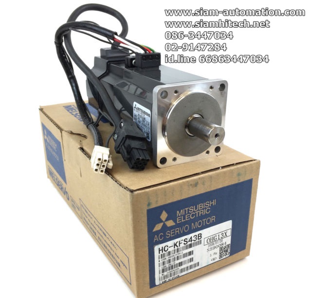 Servo Motor ยี่ห้อ Mitsubishi รุ่น HC-KFS43 (ใหม่)