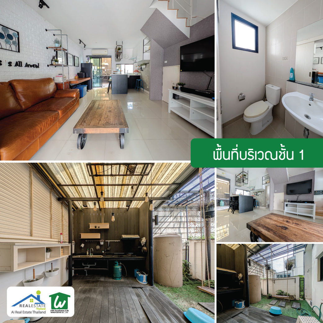 📢 ขายบ้านทาวน์โฮม 3 ชั้น แต่งครบพร้อมอยู่ สุดคุ้ม บ้านกลางเมือง ใจกลางนวมินทร์ 42 บึงกุ่ม กทม. ราคาถูก🏡✨