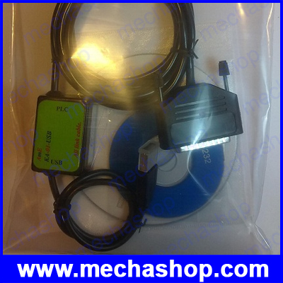 สายลิงค์ PLC Link ข้อมูล PLC MITSUBISHI A series USB สายลิงค์โปรแกรม PLC ยี่ห้อ OMS รุ่น KA-01-USB