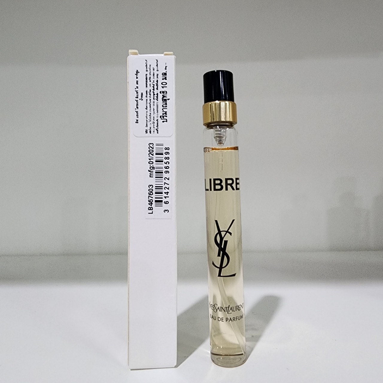 น้ำหอมจิ๋วมินิ YSL Libre EDP 10ml หัวสเปรย์ มีกล่องป้ายไทย ( Mini Perfume น้ำหอมขนาดพกพา) น้ำหอมจิ๋วมินิแบบทดลองแบบสเปรย์ พกพาก็สะดวกใช้ฉีดตามจุดชีพจร