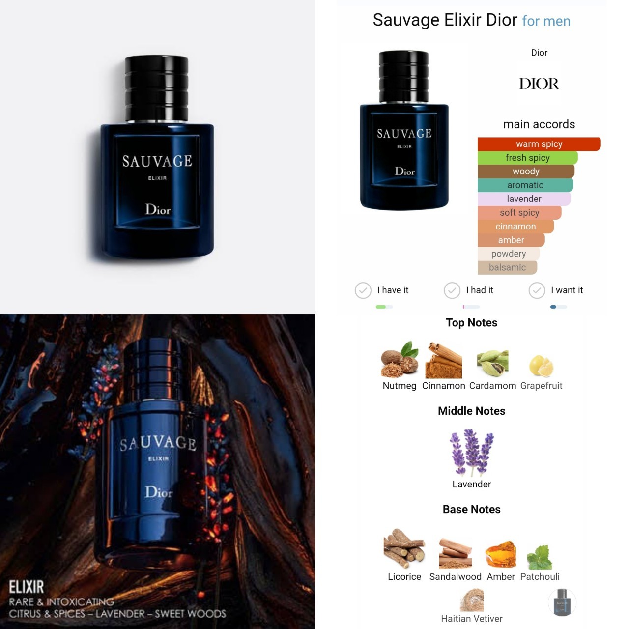 น้ำหอมแท้แบ่งขาย Christian Dior Sauvage Elixir Fragrance 💕Travel Size แบบทดลอง