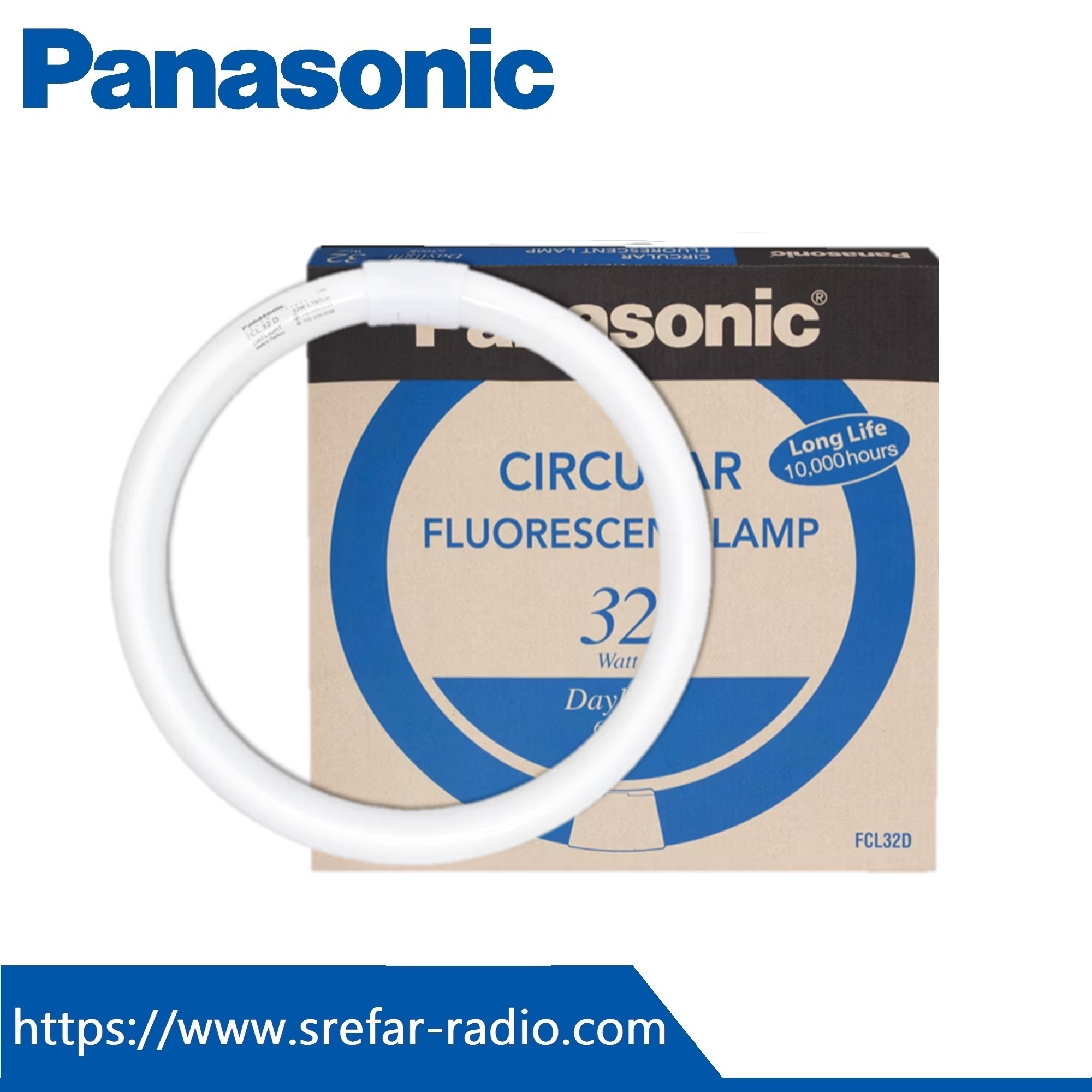 Panasonic หลอดฟลูออเรสเซนต์กลม FCL32D 32W 6500K Cool Daylight