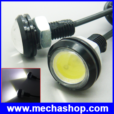 หลอดไฟ สปอร์ตไลท์ 1คู่ 3W High Power LED Larger Lens Ultra-thin car led Eagle Eye