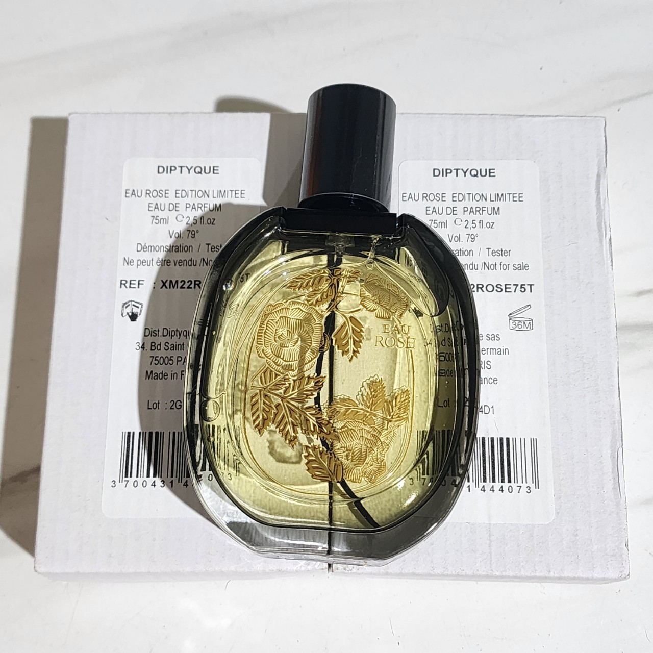 น้ำหอมแท้ Diptyque Eau Rose EDP Limited edition 75ml กล่องเทสเตอร์