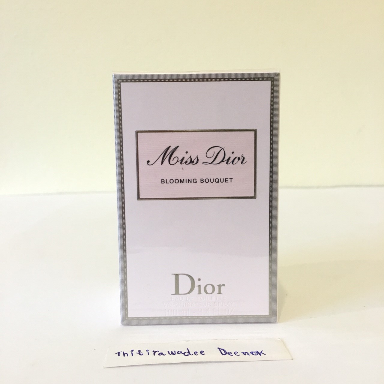 น้ำหอมแท้ Christian Dior Miss Dior Blooming Bouquet for Women EDT 100 ML. กล่องซีล โบว์เหล็กเริ่มหายากแล้ว รหัส 9L02 ผลิต 2019-11