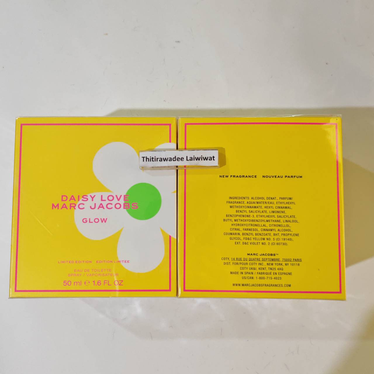 น้ำหอม Marc Jacobs Daisy Love Glow Limited Edition EDT 50ml กล่องซีล