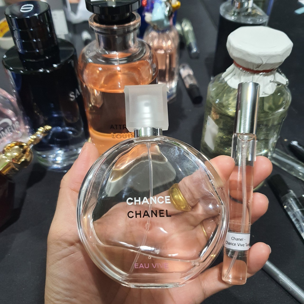 น้ำหอมแท้แบ่งขาย Chanel Chance Eau Tendre EDT 💕Travel Size แบบทดลอง