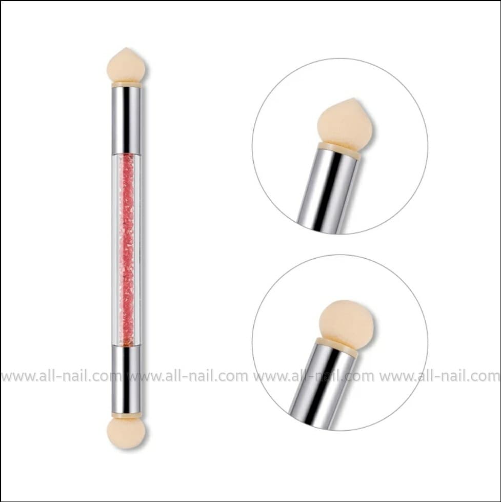 ฟองน้ำไล่สีแบบแท่ง ฟองน้ำ ombre พู่กันไล่สี พร้อมหัวเปลี่ยนอีก4ชิ้น