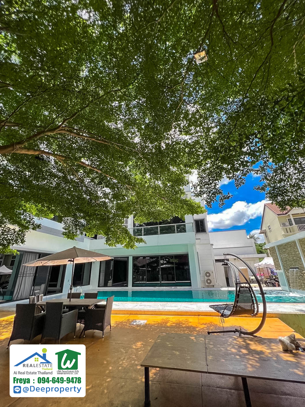 ขายบ้านหลังใหญ่ บนที่ดิน 1 ไร่กลางเมือง พร้อมสระว่ายน้ำ Pool Villa ซอยจรัญ 35 สุดหรู ตกแต่งพร้อมอยู่ 🌳