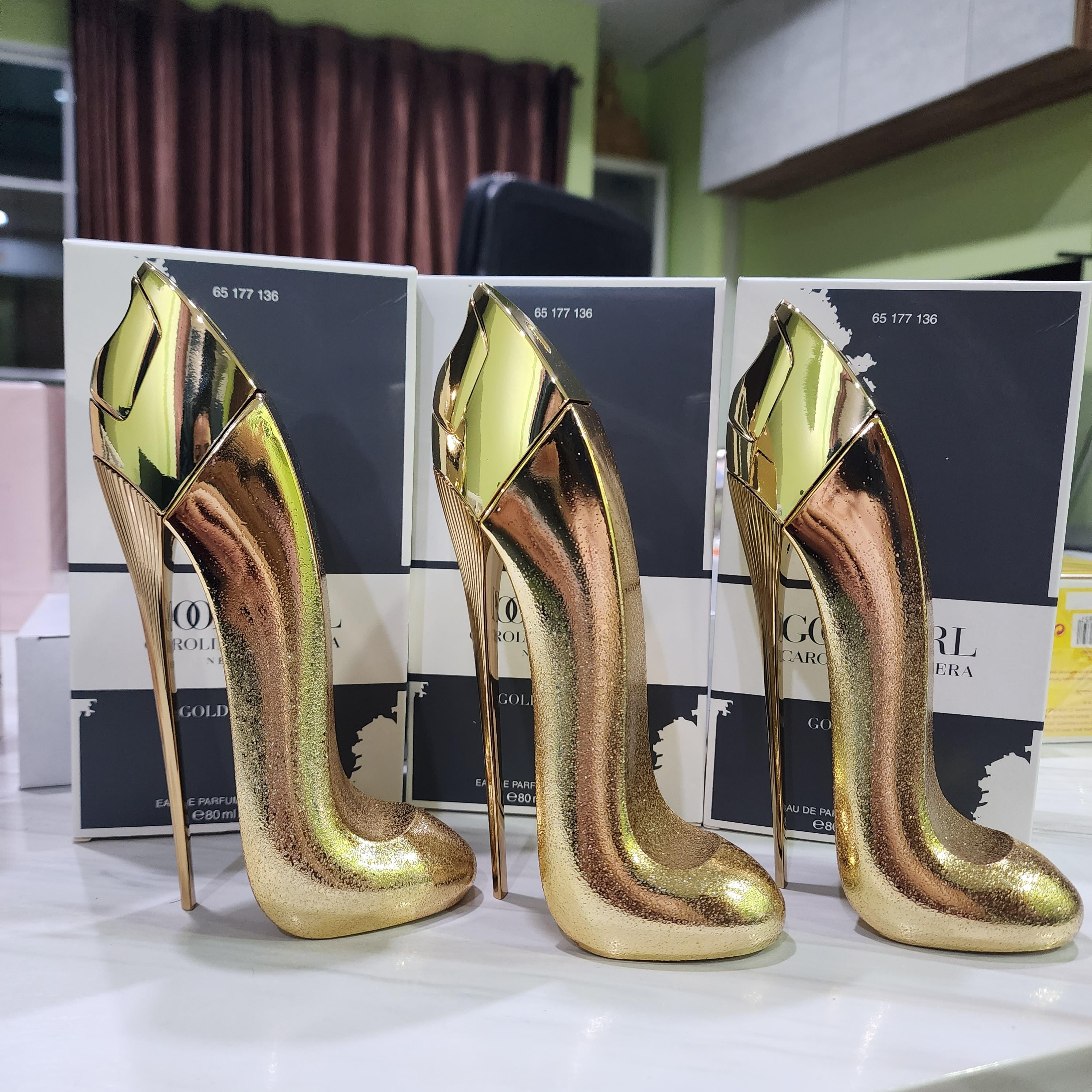 น้ำหอมแท้แบ่งขาย Carolina Herrera Good Girl Gold Fantasy Eau de Parfum 💕Travel Size แบบทดลอง