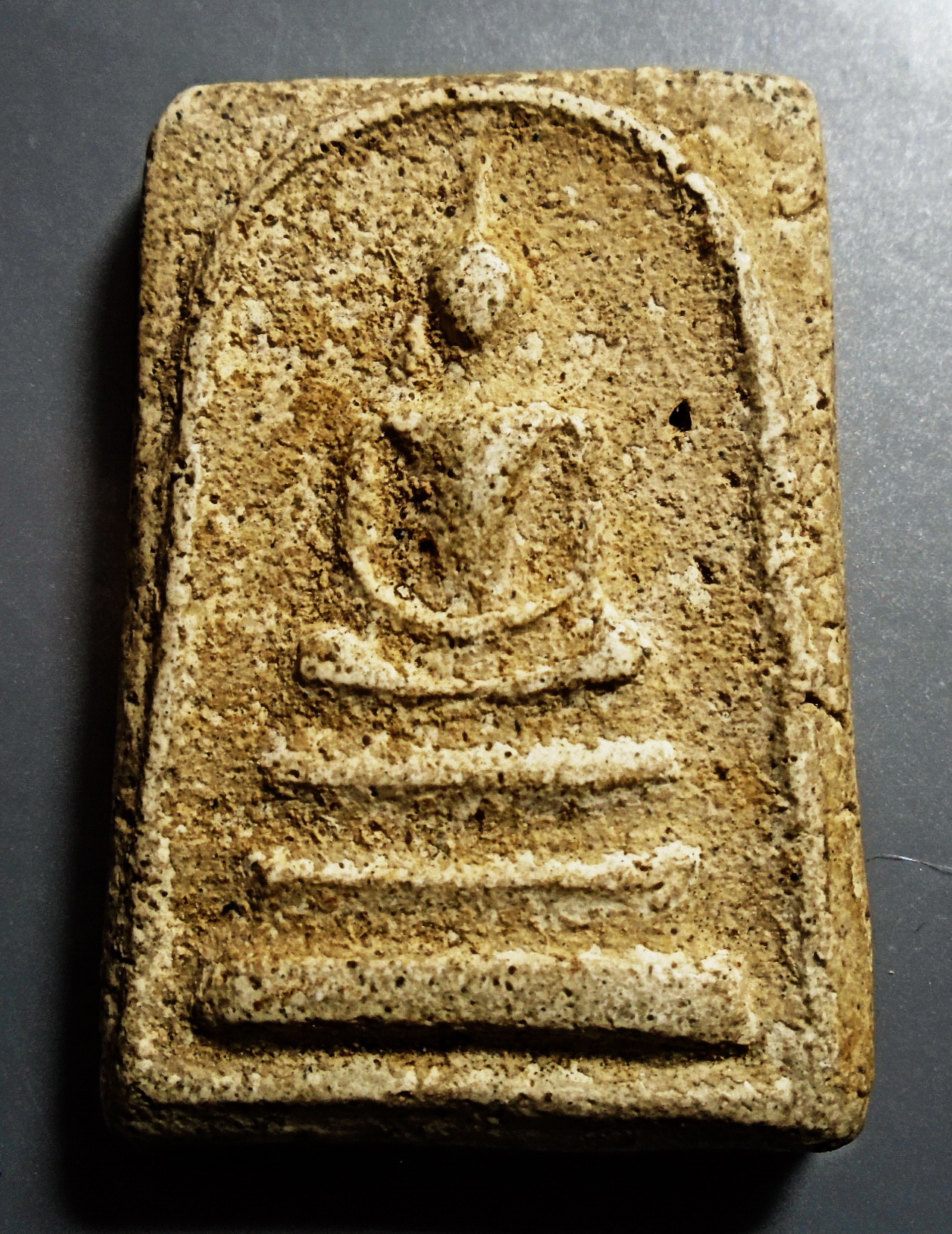 สมเด็จ 3 ชั้น แช่น้ำมนต์ ลป.นาค วัดระฆัง ปี 95