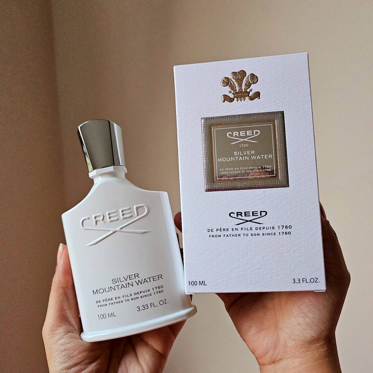 น้ำหอมแท้ Creed Silver Mountain Water 100ml กล่องขาย